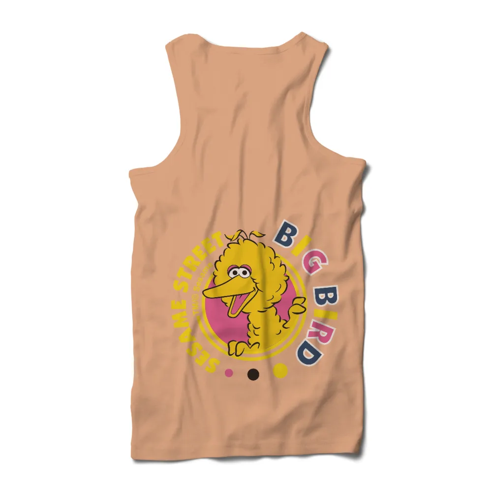 Custom Tee Shirts: Celebrate Childhood Nostalgia with Sesame Street's Big Bird|fun squad t shirt youtube