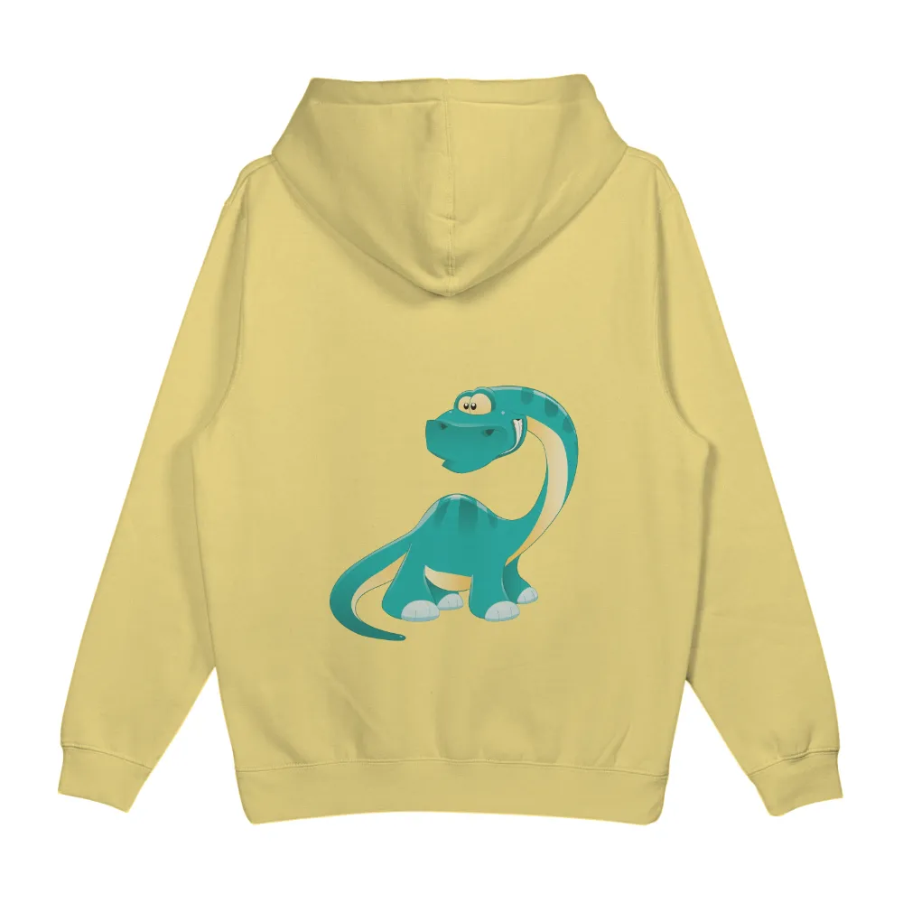 Custom T-Shirt Printing: Friendly Turquoise Dinosaur Design|4th of july dinosaur shirt