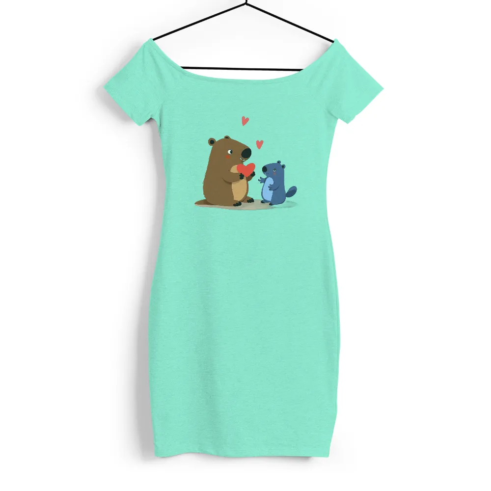 Customized Tee Shirts: Heartfelt Groundhogs - Love and Friendship|2005 t shirt i love hot moms