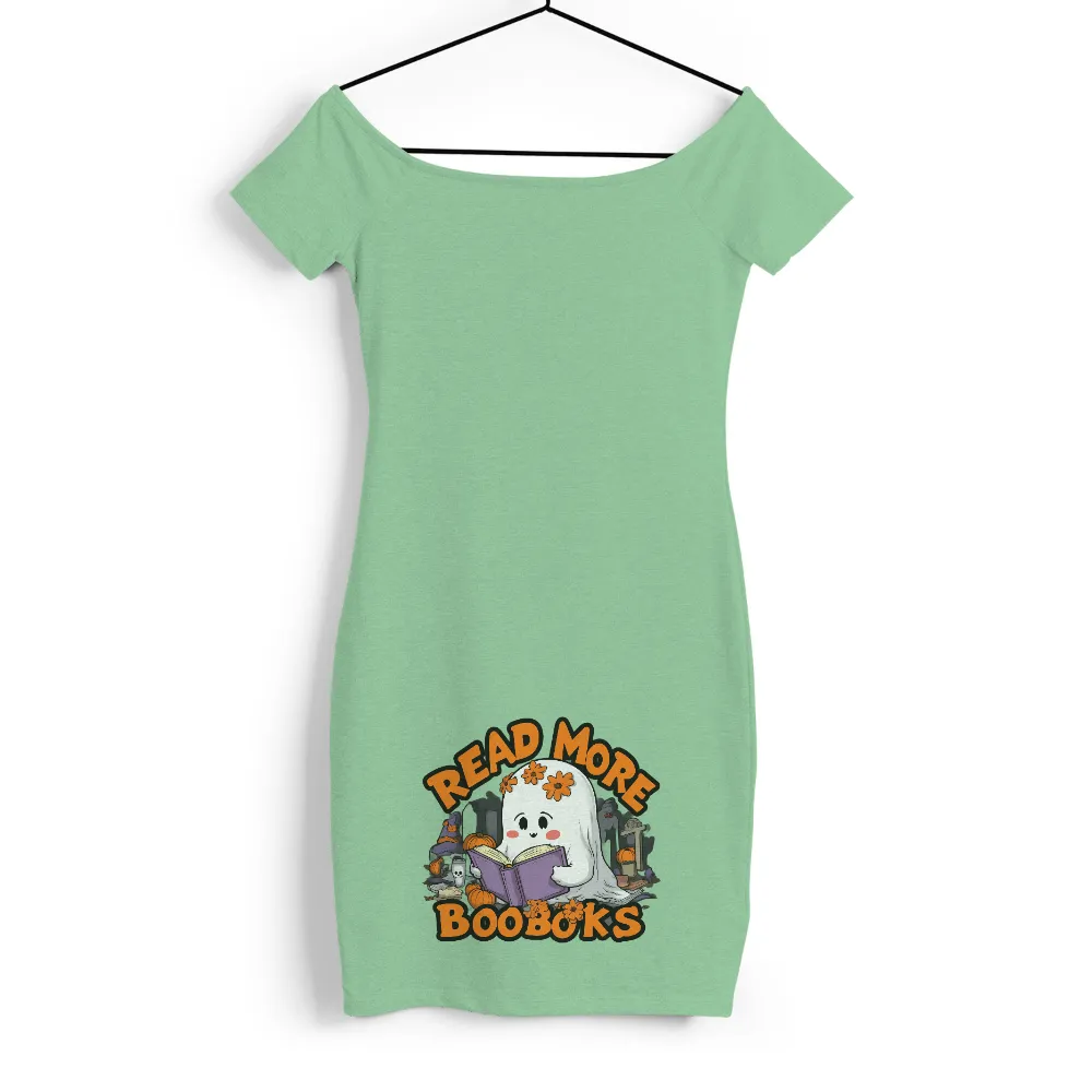 Customized Tee Shirts: Read More Booboks - Halloween Ghost Reading|st patrick's t shirts funny