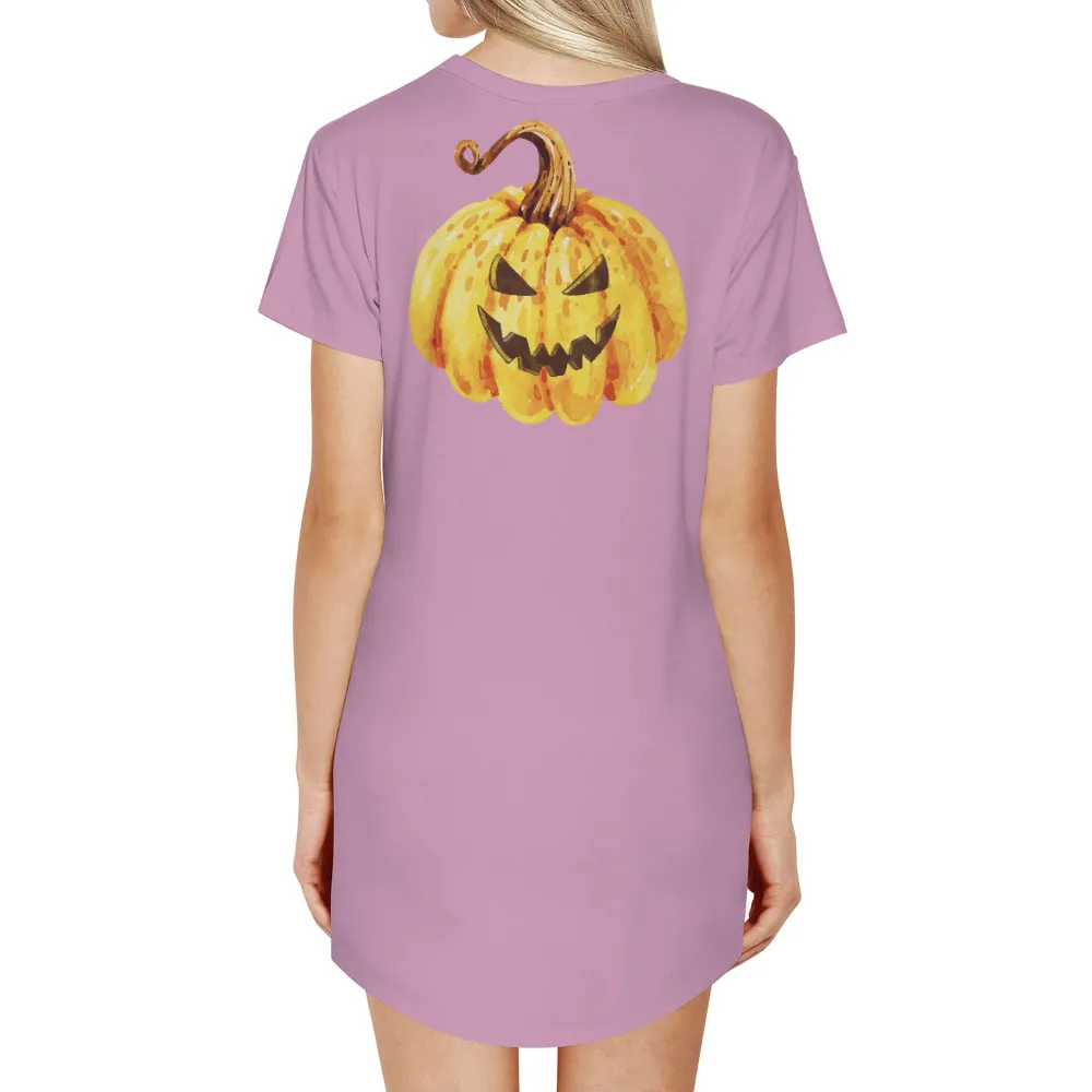 T-Shirts Pattern: Whimsical Halloween Pumpkin|oneblood halloween shirt 2022