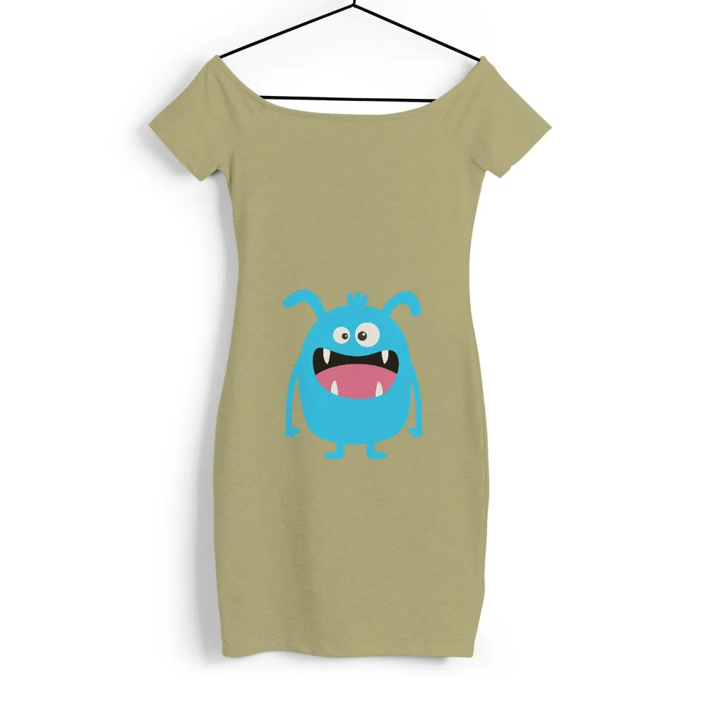 Tee Shirt Printing: Spread Joy with Bloop the Blue Monster|isnt happy hour any time johnny depp