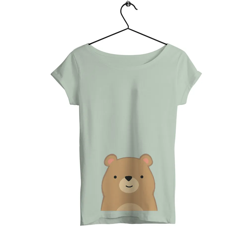 TShirt Printing: Whimsical Bear Design - Warmth and Comfort|cute couple valentines shirts