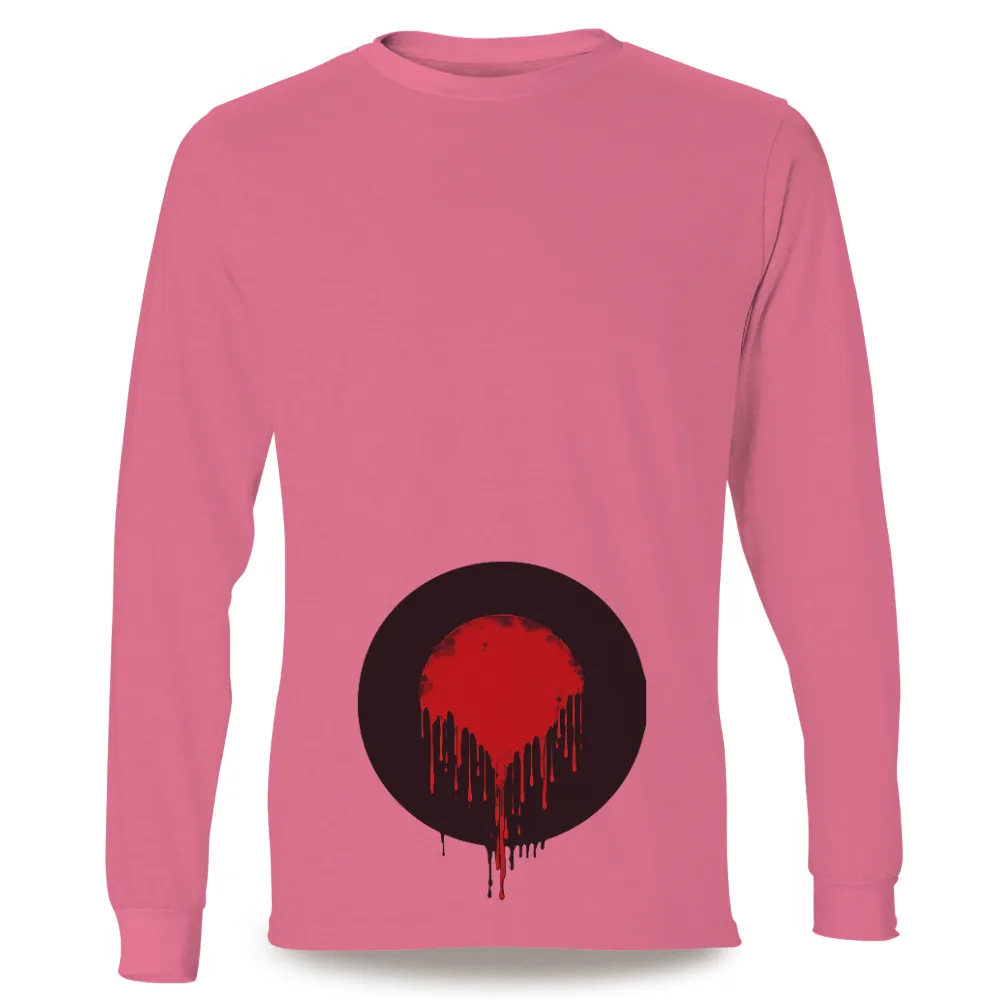 Custom T-Shirt Printing: Bleeding Heart - Expressive Art|amazon red nose day t shirts