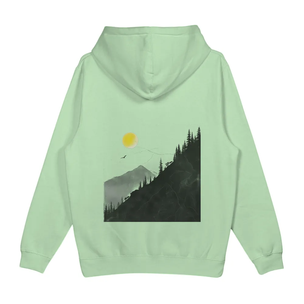 Custom Tee Shirts: Hiking Under the Full Moon - Adventure and Solitude|adventure time star wars shirt