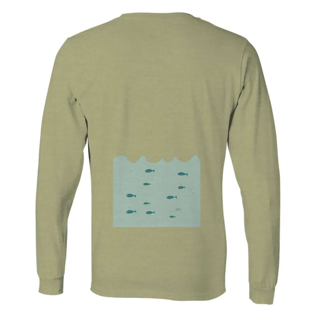 T-Shirt Printing: Serene Underwater Fish Scene|black among us t shirt roblox