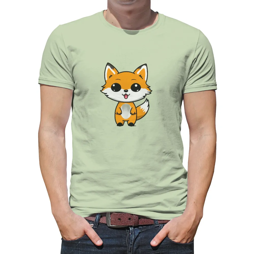 T-Shirts Design: Embrace Joy with Fuzzy the Fox|cute saint patricks day shirts