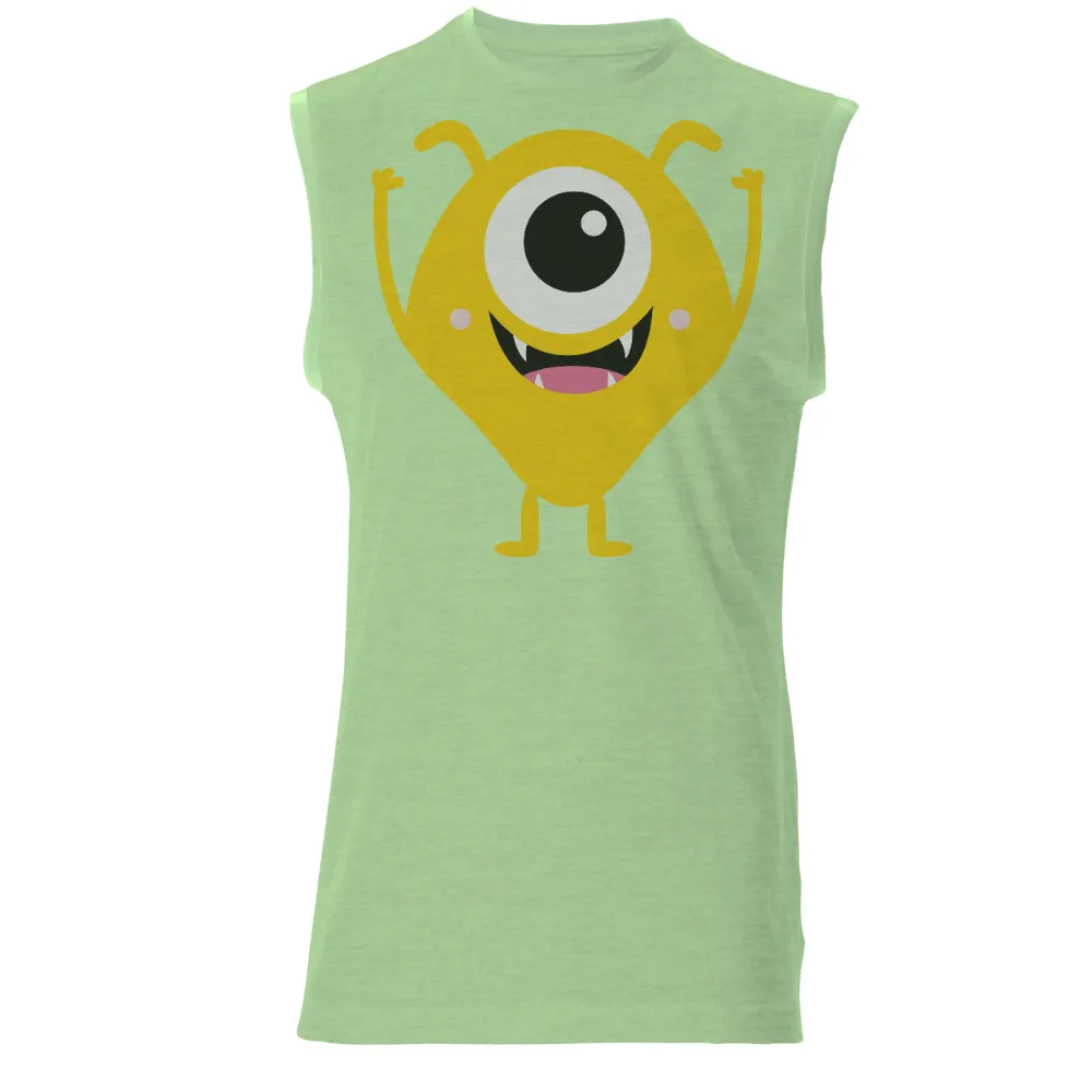 T-Shirts Pattern: Whimsical Yellow Monster Spreading Joy|happy mothers day shirt ideas