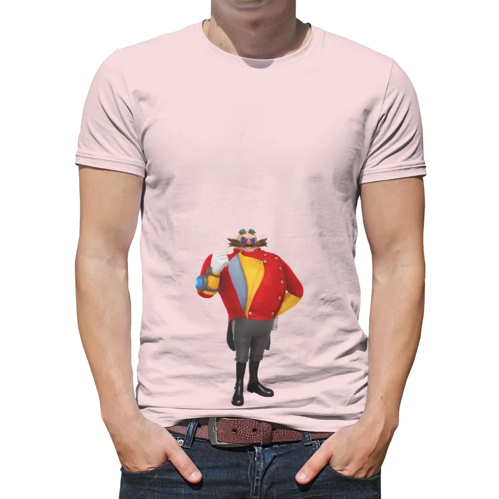 TShirt Printing: Dr. Eggman - Gaming Villain Icon|boston red sox yellow jersey for sale