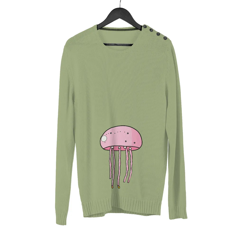 Shirts Graphic Tees: Whimsical Jellyfish Friendship Design|support local bees t shirt