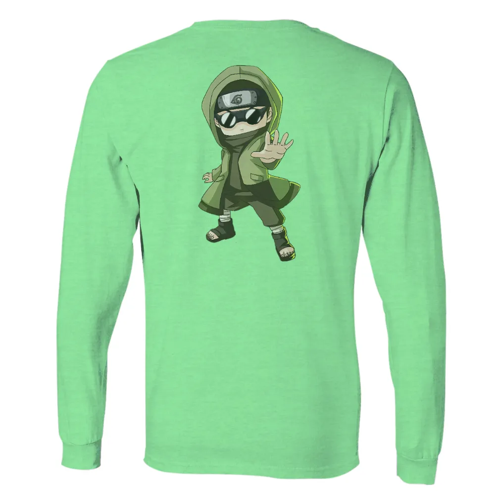 T-Shirts Design: Chibi Ninja - Anime Adventure|flightreacts merch irish spring green