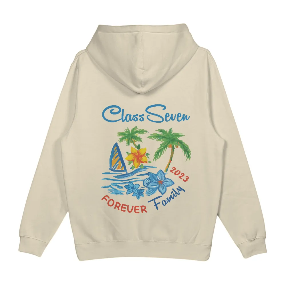 T-Shirt Printing: Class Seven Forever Family Tropical Paradise|warriors jersey 2022 2023