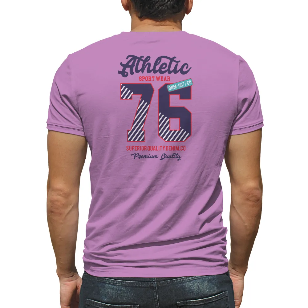 TShirt Printing: Athletic Sportswear '76 - Superior Quality Denim Co.|teespring quality reddit