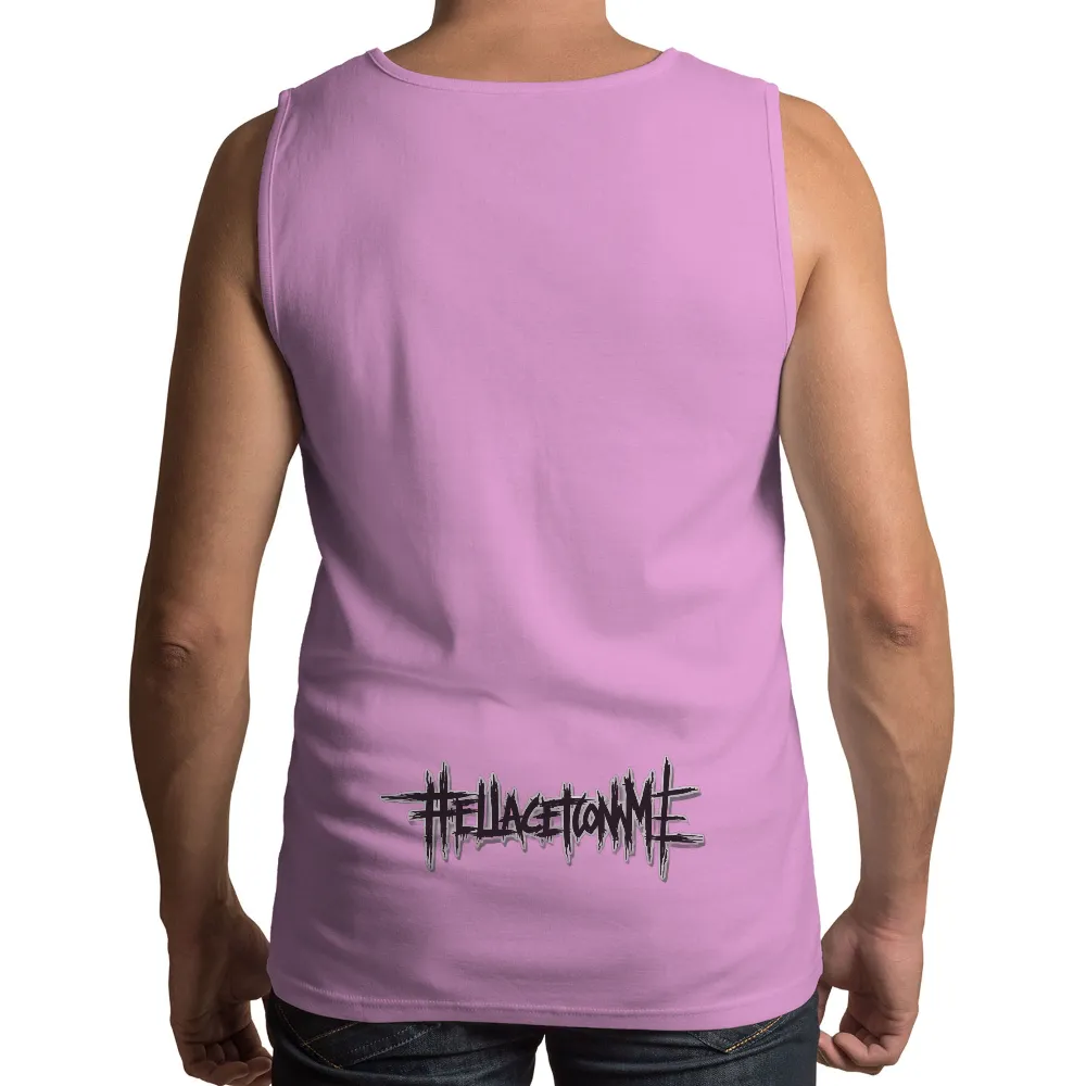 T-Shirts Pattern: #AllAgeToMe - Bold Graffiti Style| '#AllAgeToMe' phrase