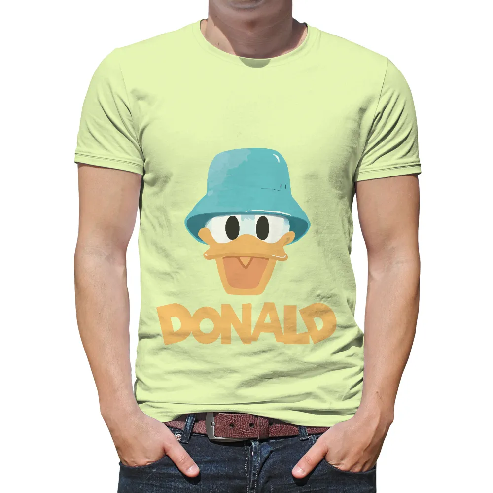 Donald Duck TShirt Printing: Spread Joy with Cheerful Cartoon Character|banksy joy millward