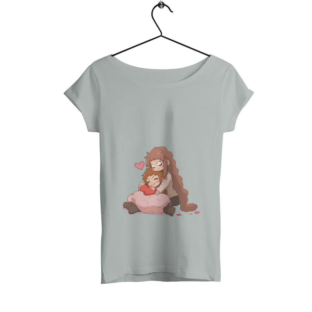 T-Shirt Printing: Heartfelt Embrace - Love and Family|roblox t shirt i love my mom