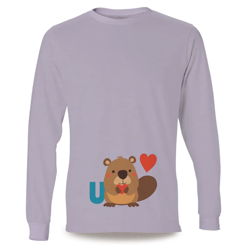 Customized Tee Shirts: Benny the Beaver - A Symbol of Love and Friendship|love for damar 3 shirts