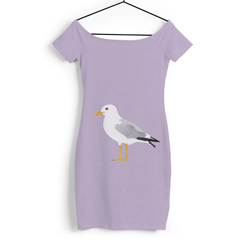 Seagull Minimalist T-Shirt Printing | Nature-Inspired Design|enes kanter freedom shirt