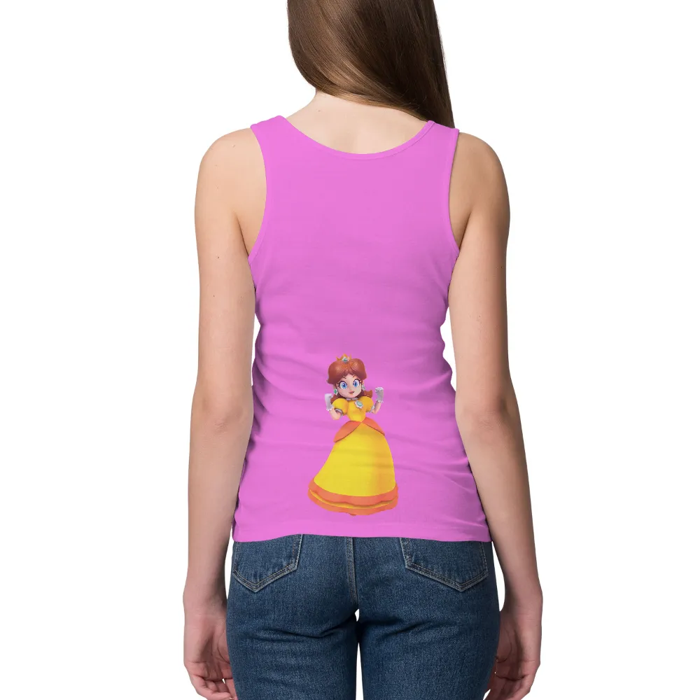 Graphic Tees: Princess Daisy - Gaming Adventure|tifa final fantasy shirt cut