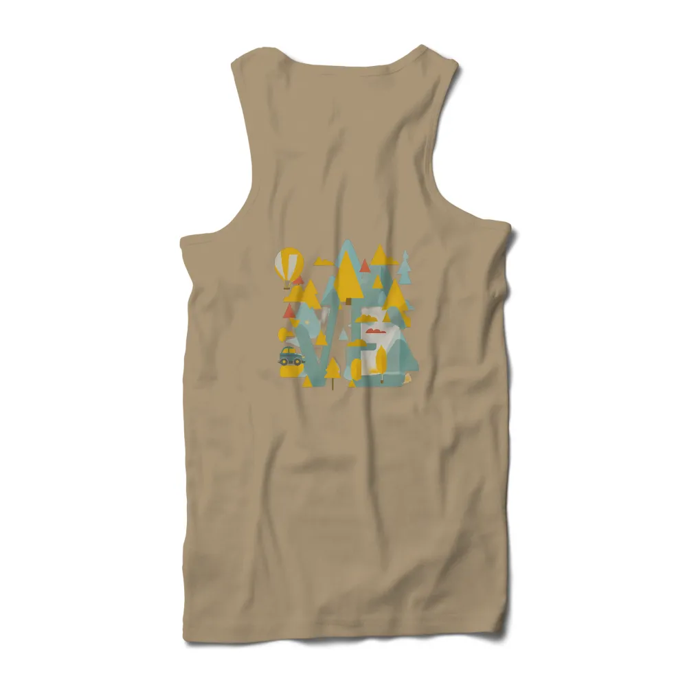 T-Shirt Printing: Adventure Awaits with Whimsical Landscape Design|adventure time shirt sex