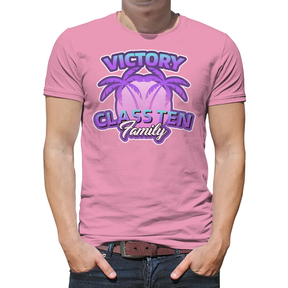 Victory Class Ten Family T-Shirt Printing: Celebrate Together in Style|valentines day shirts family