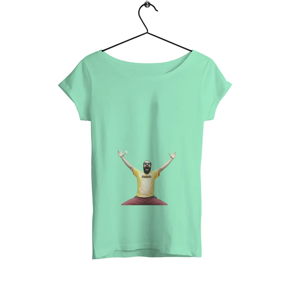 Tee Shirts Printed: Embrace Joy with HOXOO Minimalist Design|roblox yellow t shirt