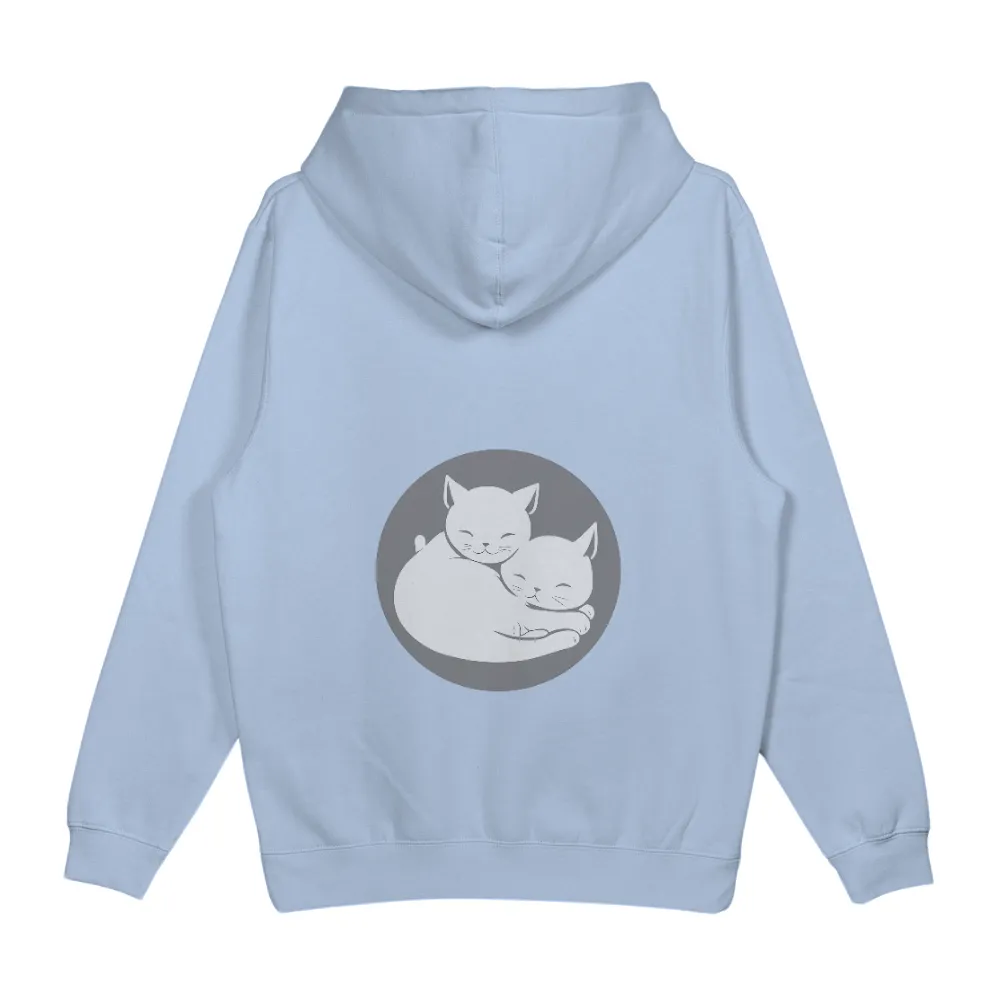 Customized Tee Shirts: Eternal Friendship of Cats|bleach dye comfort colors