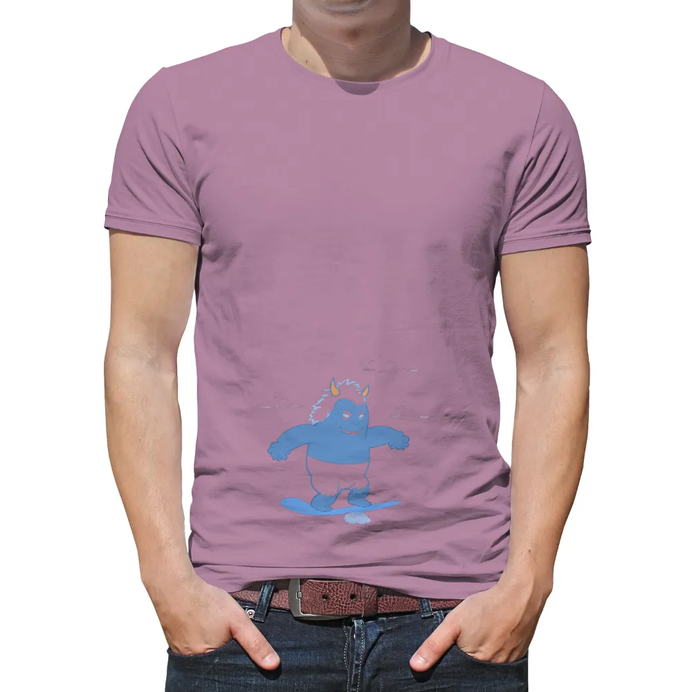 Zephyr's Night Adventure: A Quirky Snowboarding T-Shirts Design|adventure time dancing with monsters shirt