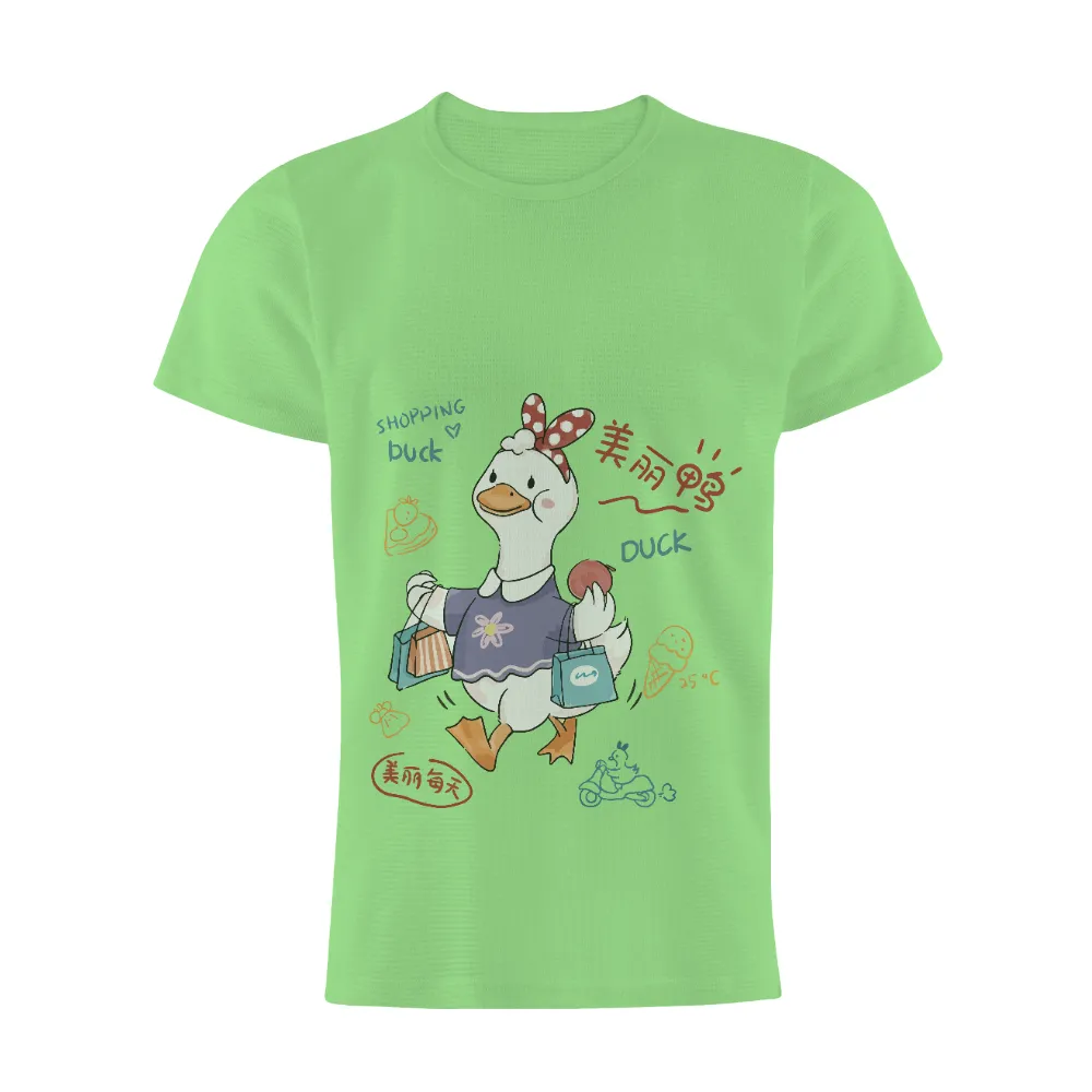 Tee Shirts Printed: Lily's Joyful Shopping Adventure|dodge dip duck dive and dodge t shirt