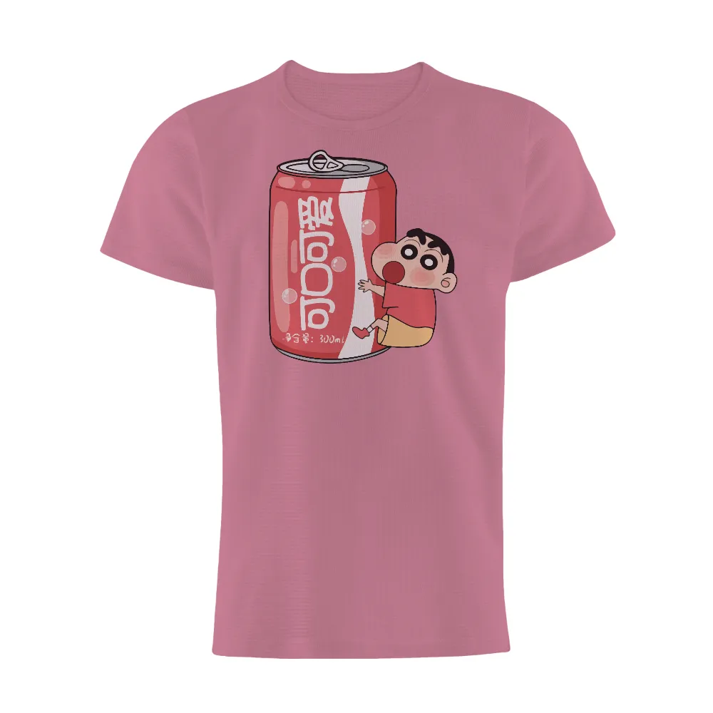 Tee Shirt Printing: Shin-chan's Soda Adventure|adventure time dancing with monsters shirt