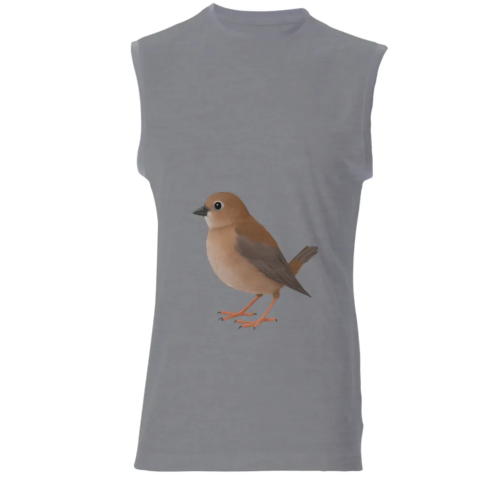 Whimsical Bird T-Shirt Design: Embrace Simple Joys|t shirt painting on nature