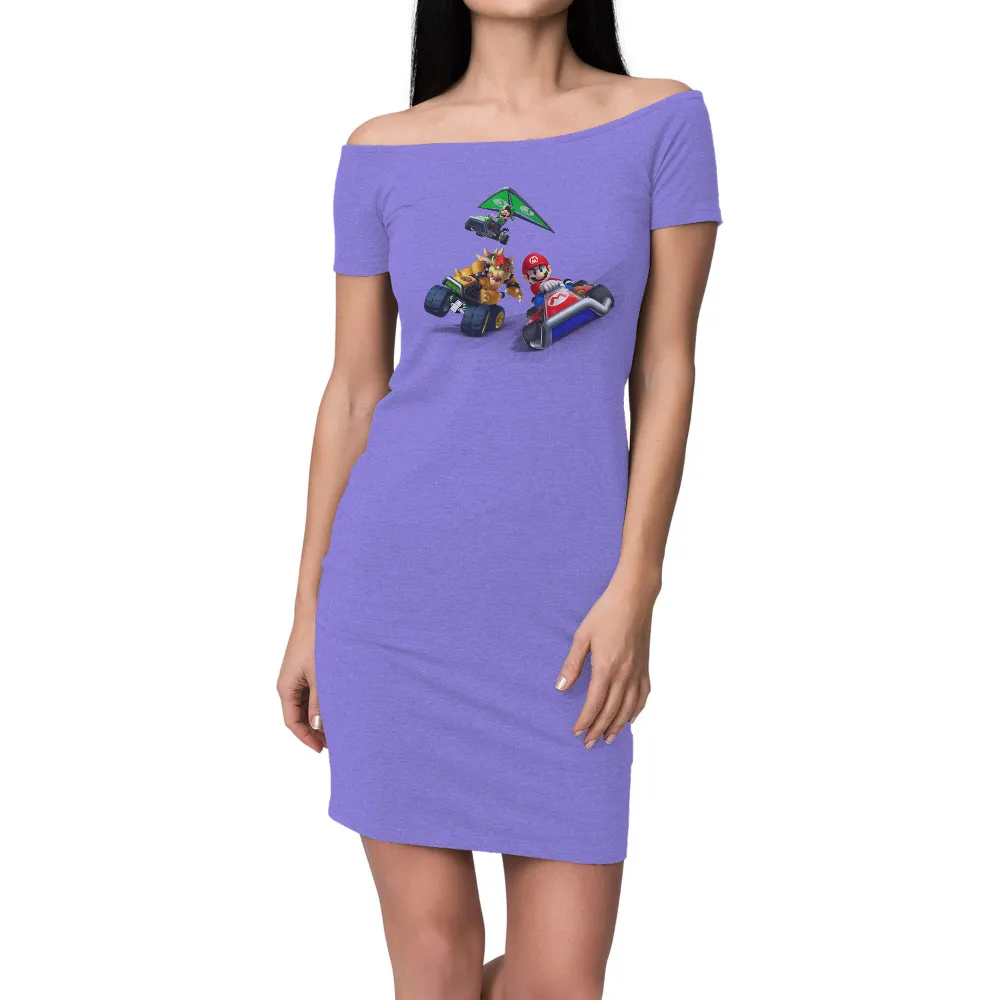 Graphic Tees: Mario Kart Racing Adventure|cartoon characters t shirts wholesale