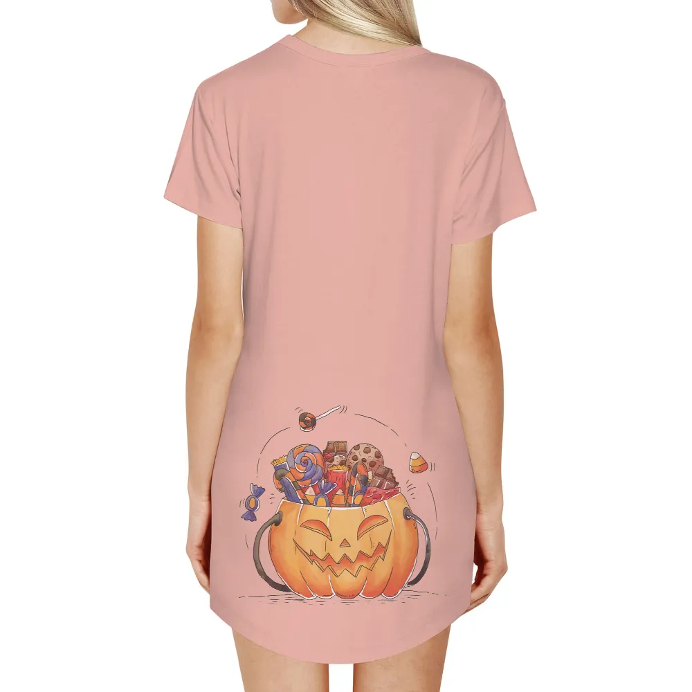 Graphic Tees: Halloween Pumpkin Bucket of Joy|buc ee's shirts halloween 2022