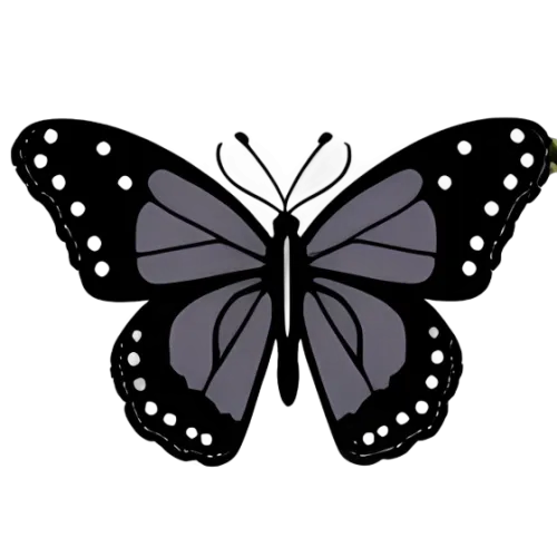 Custom Tee Shirts: Embrace Transformation with Luna the Butterfly