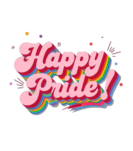 Custom T-Shirt Printing: Happy Pride! - Celebrate Love & Equality