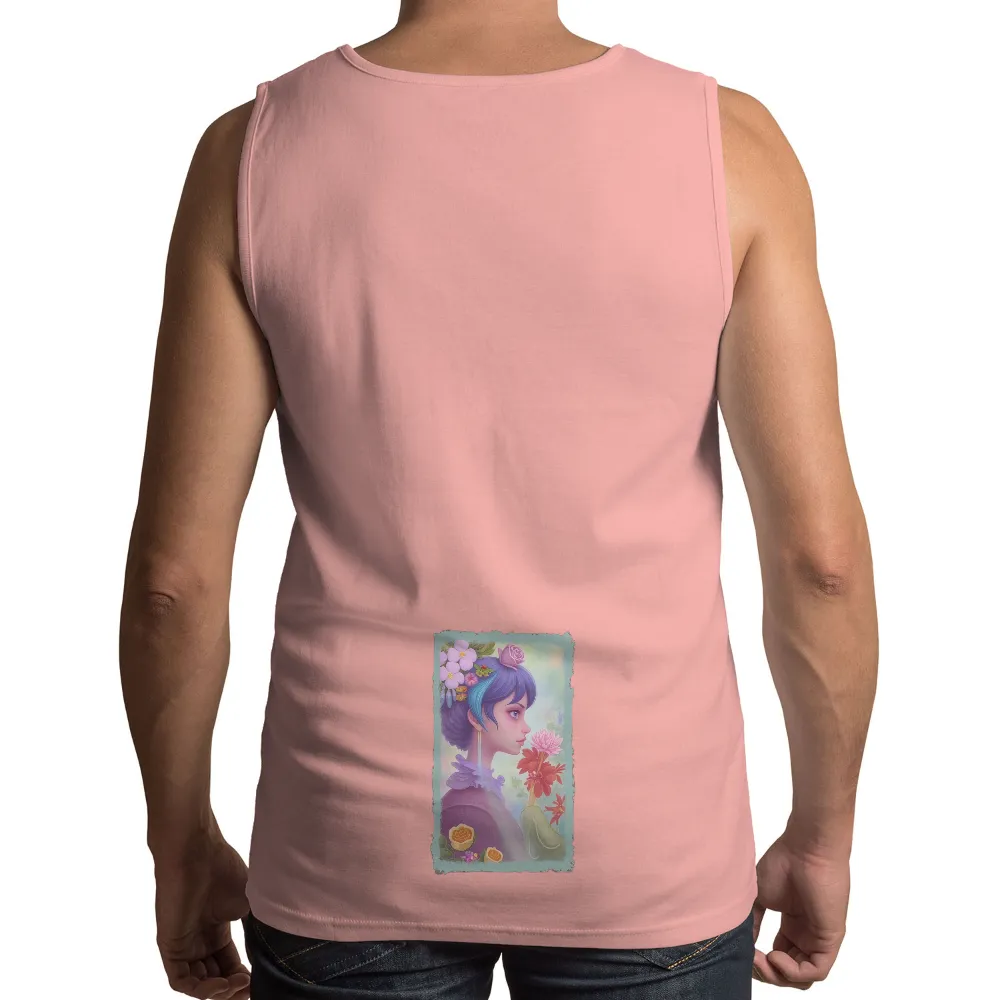 Tee Shirt Printing: Nature's Harmony - Artistic Floral Design|splatoon harmony shirt