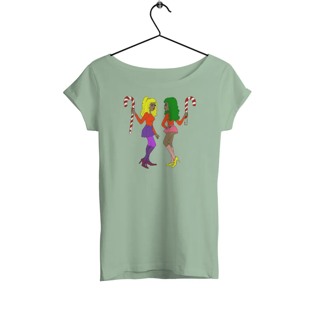 T-Shirts Custom: Festive Fashion with Candy Canes|target christmas shirts family