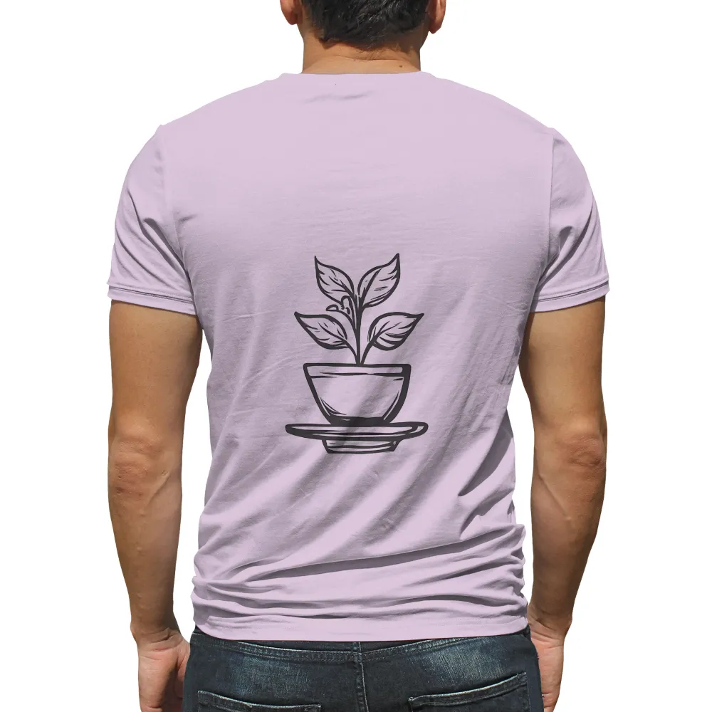 Tee Shirts Printed: Bonsai Resilience - Artistic Designs|peace love valentine shirt