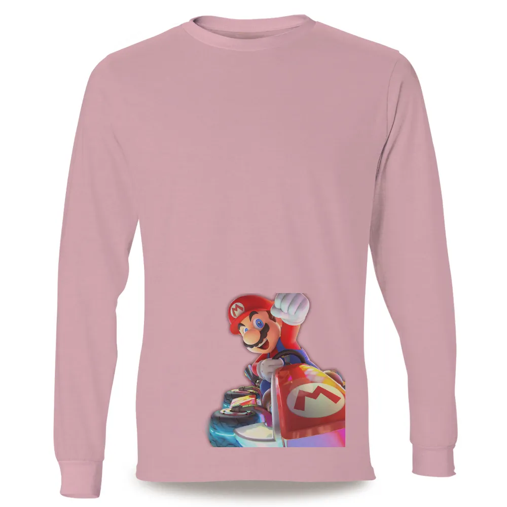 Custom Tee Shirts: Mario Kart Adventure - Gaming Nostalgia|i like beer horse racing t shirt