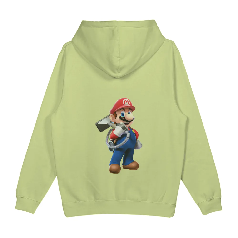 Customized Tee Shirts: Mario the Ghostbuster - Gaming Adventure|mario valentine shirt