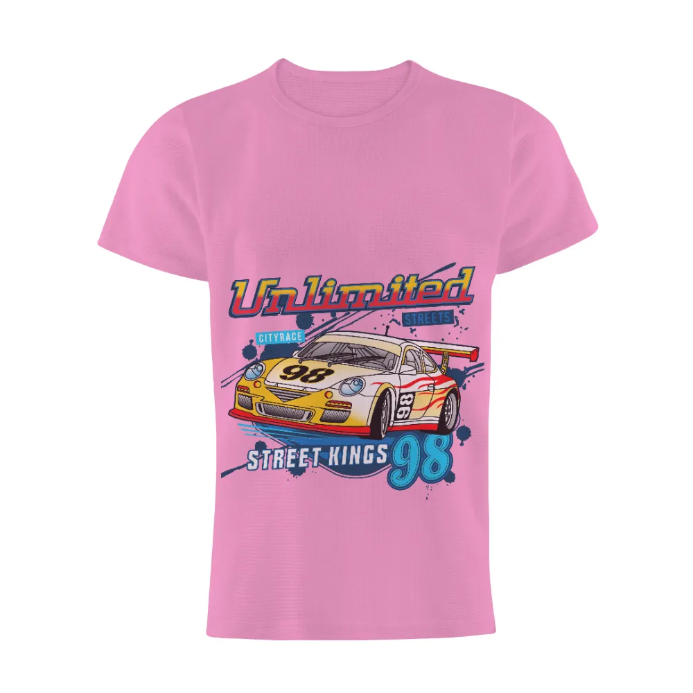 T-Shirts Pattern: Unlimited Streets - Street Racing Vibes|freedom march t shirt