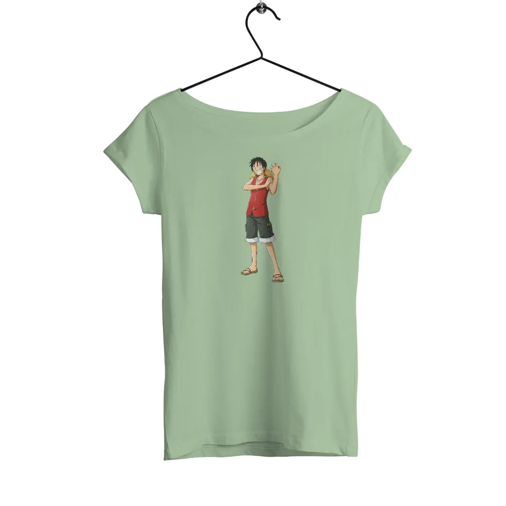 T-Shirts Custom: Adventure with Luffy - Anime Minimalist Design|adventure time shirt sex