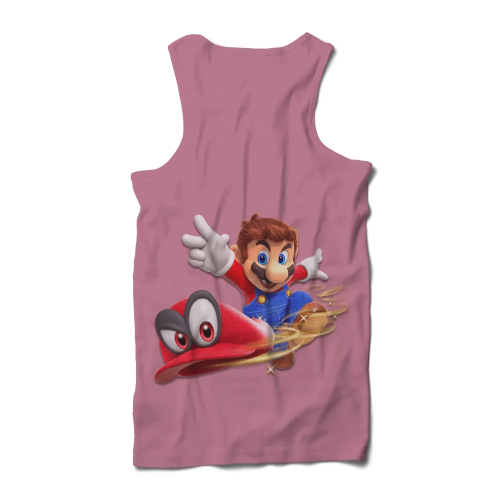 Custom Tee Shirts: Magical Adventures with Mario|you only got video game shirt