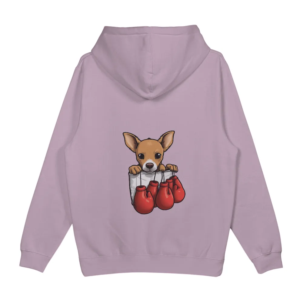 T-Shirts Design: Boxing Chihuahua - Courage and Determination|courage the cowardly dog shirt hot topic