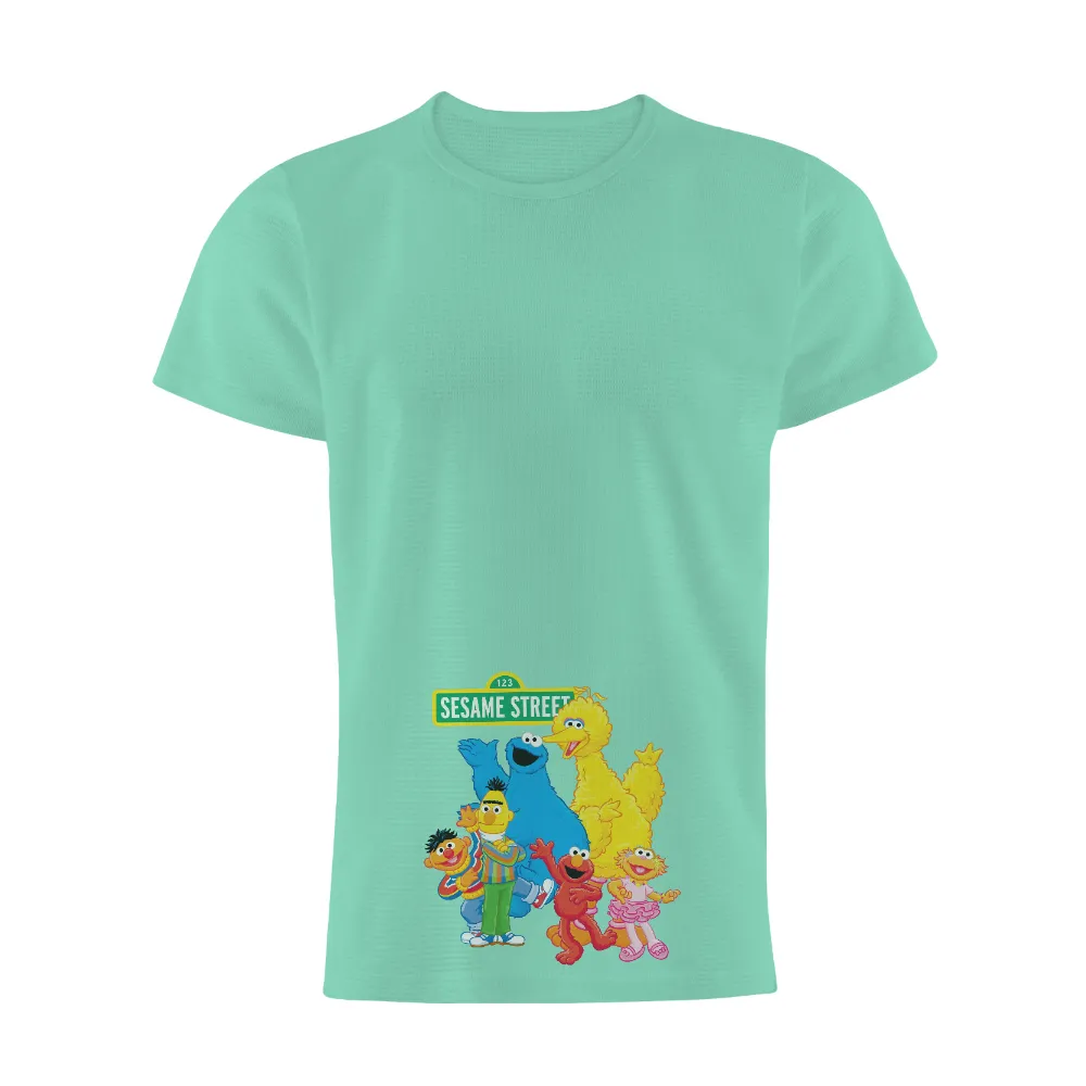 Custom Tee Shirts: Sesame Street Characters Spread Joy|hard times joy division shirt