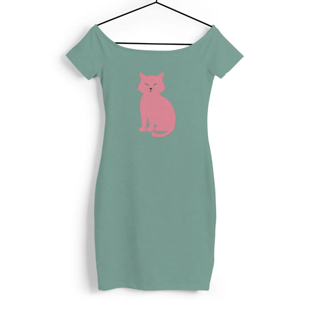 Pink Cat Tee Shirt Printing: Spread Joy and Positivity|simplicity tee shirt pattern