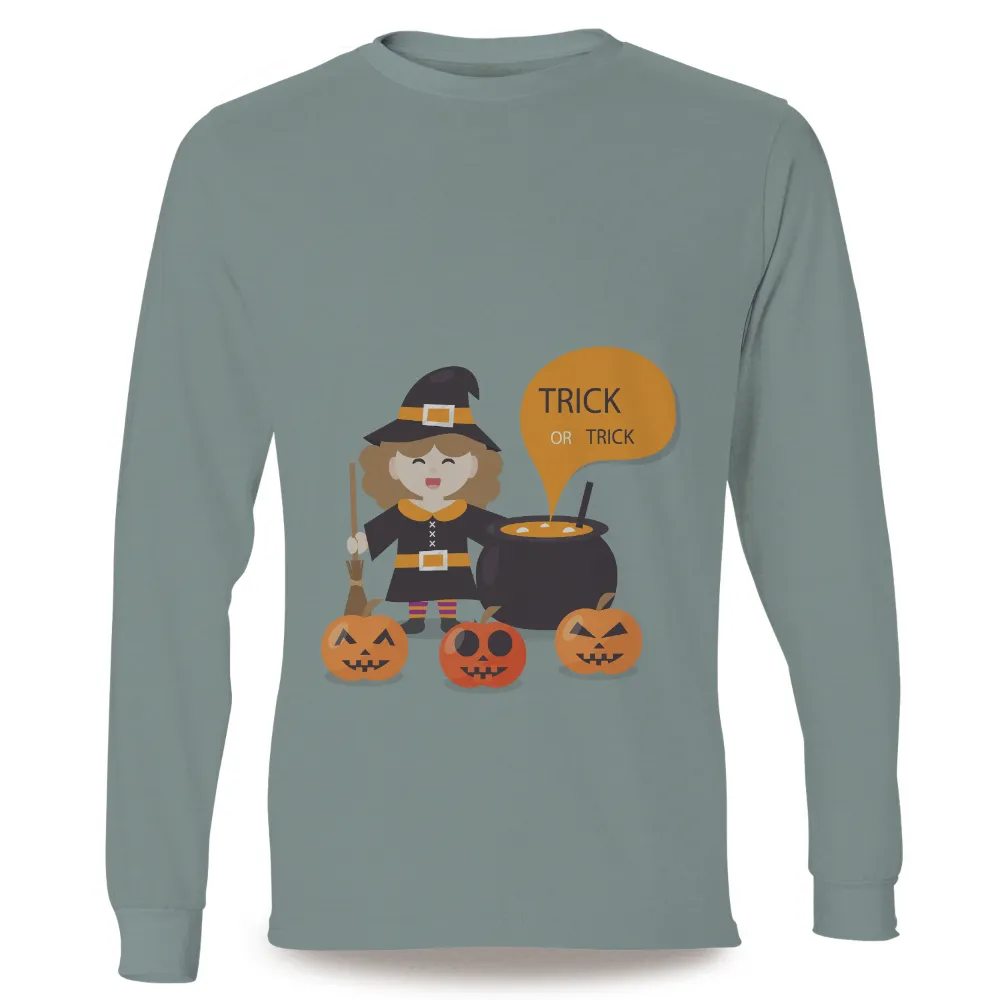 Shirts Graphic Tees: Witchy Halloween Spirit with Trick or Trick|hot topic halloween horror nights shirt