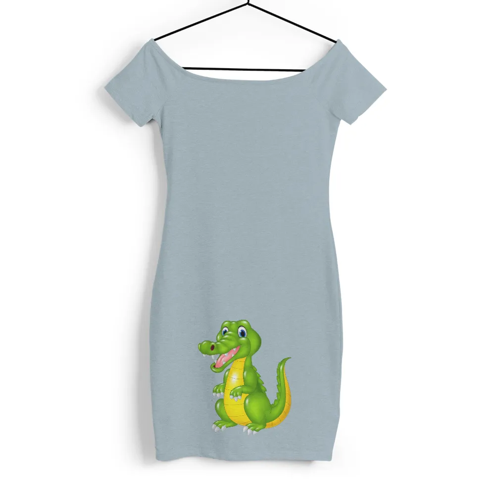 T-Shirts Design: Spread Joy with Gator - Cartoon Alligator T-Shirt|cartoon network we bare bears merchandise