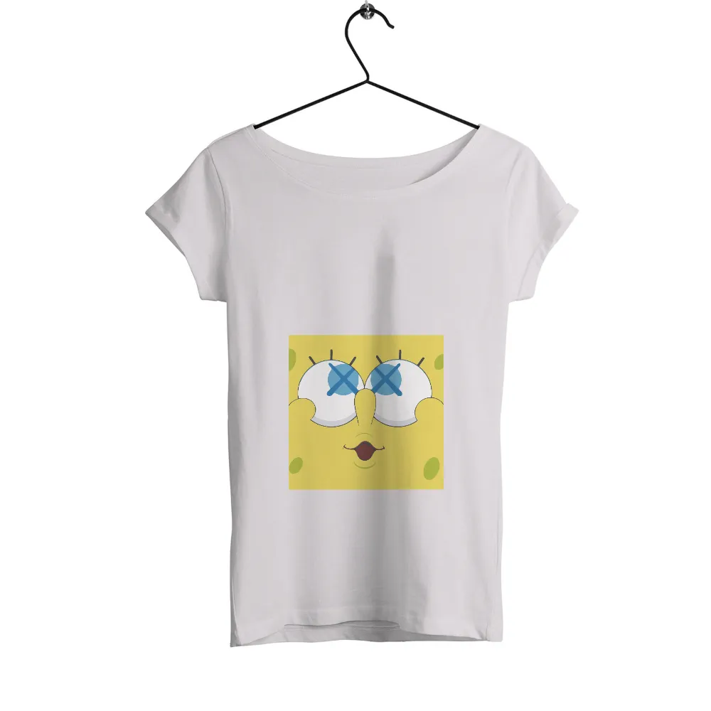 T-Shirts Pattern: SpongeBob Crossed Eyes Surprise|anime spongebob shirt