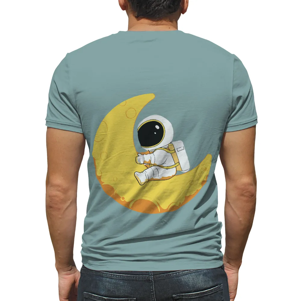 T-Shirts Pattern: Astronaut Luna on the Crescent Moon|sailor moon game of thrones shirt